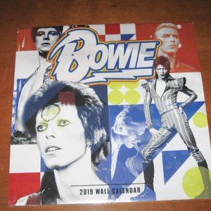 David Bowie 2019 Wall Calender Sealed NOS Great Images